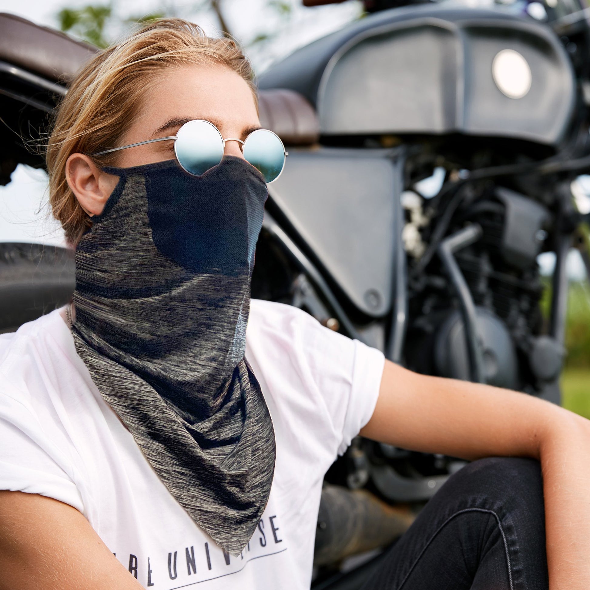 Breeze BANDANA | HEATHER GREY