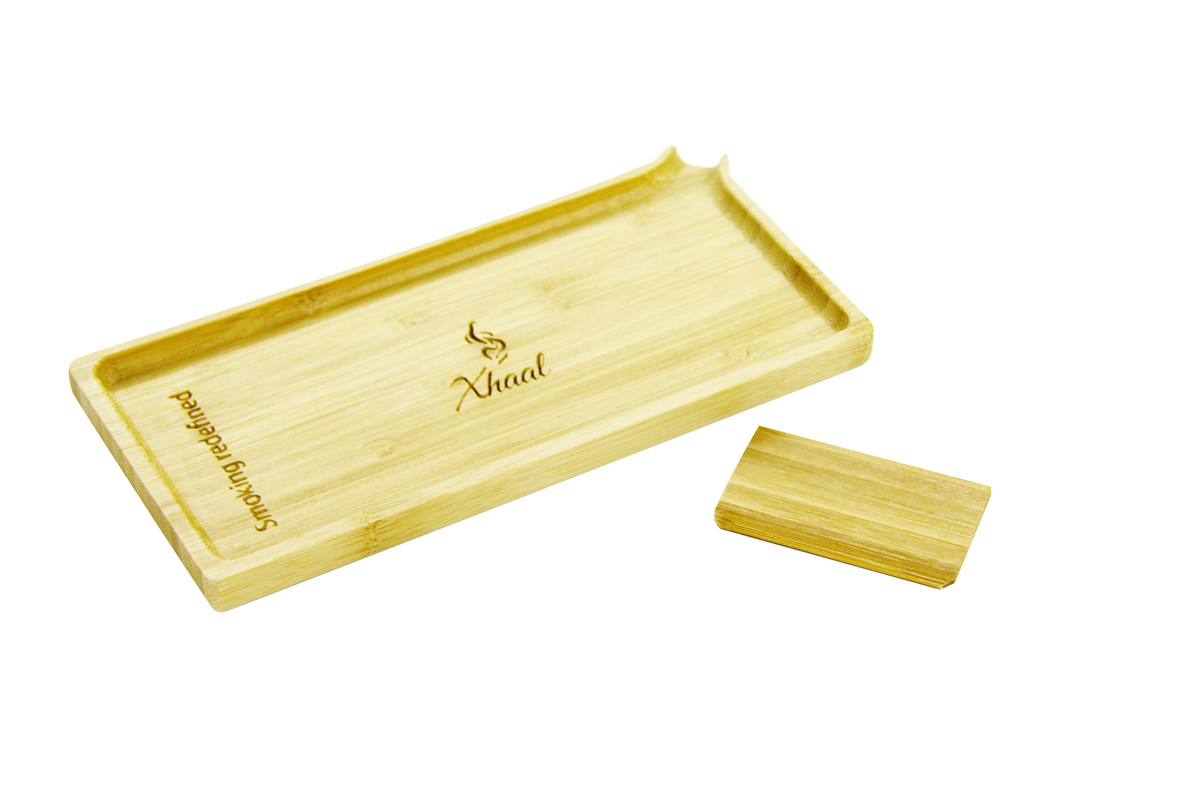 Bamboo Rolling Tray + Scraper