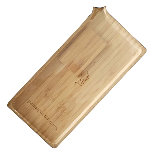 Bamboo Rolling Tray + Scraper