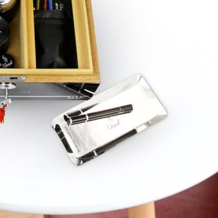 Silver Plated Rolling Tray